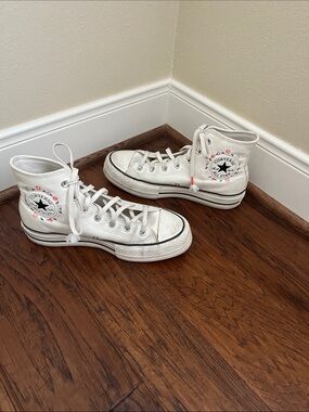 Converse | Shoes | Converse Succulent High Top Sneakers | Poshmark